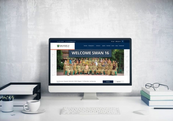 SMAN 16 Bandar Lampung,Pusat Belanja Bahan Bangunan